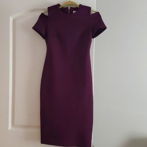Purple Calvin Klein dress size 2